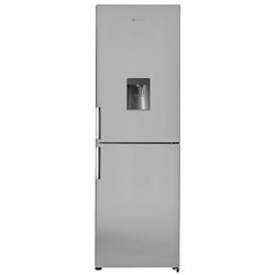 Hoover HVBN6182 Freestanding Fridge Freezer, A+ Energy Rating, 60cm Wide Stainless Steel